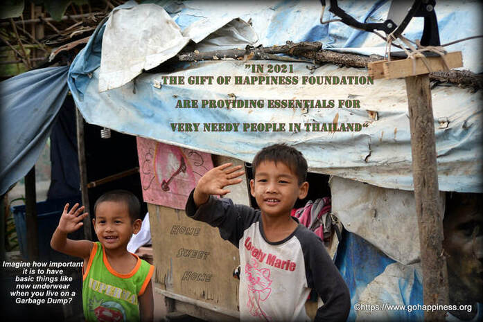 Underwear for needy kids - Gift of Happiness Foundation