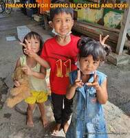 Underwear for needy kids - Gift of Happiness Foundation